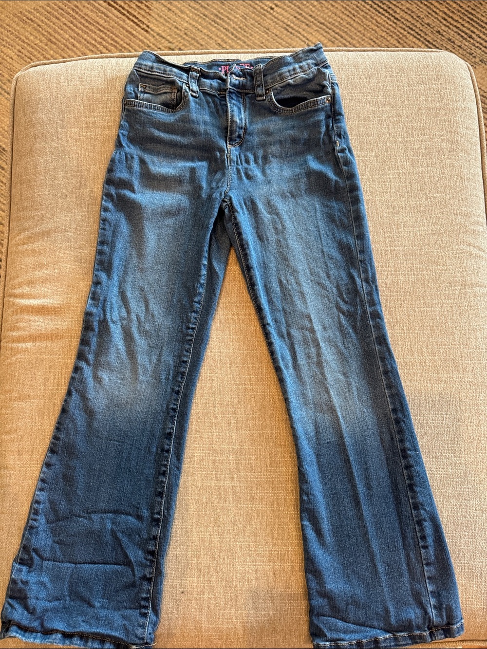 The Children's Place Dark Blue Flare Jeans - Kids